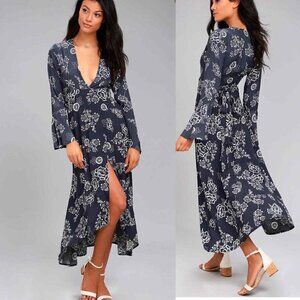Faithfull the Brand Carioca Wrap Around dress